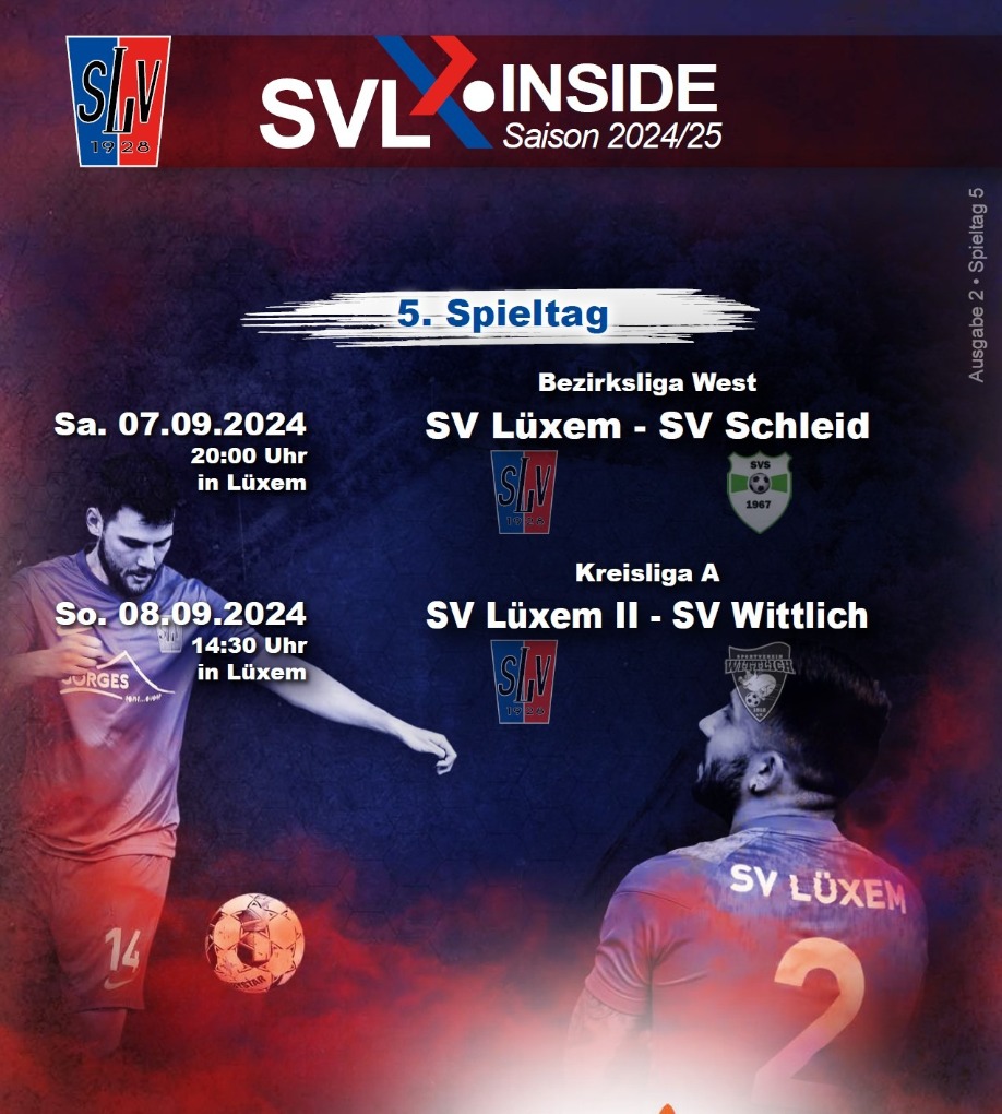 Spieltag 5 SV Lüxem